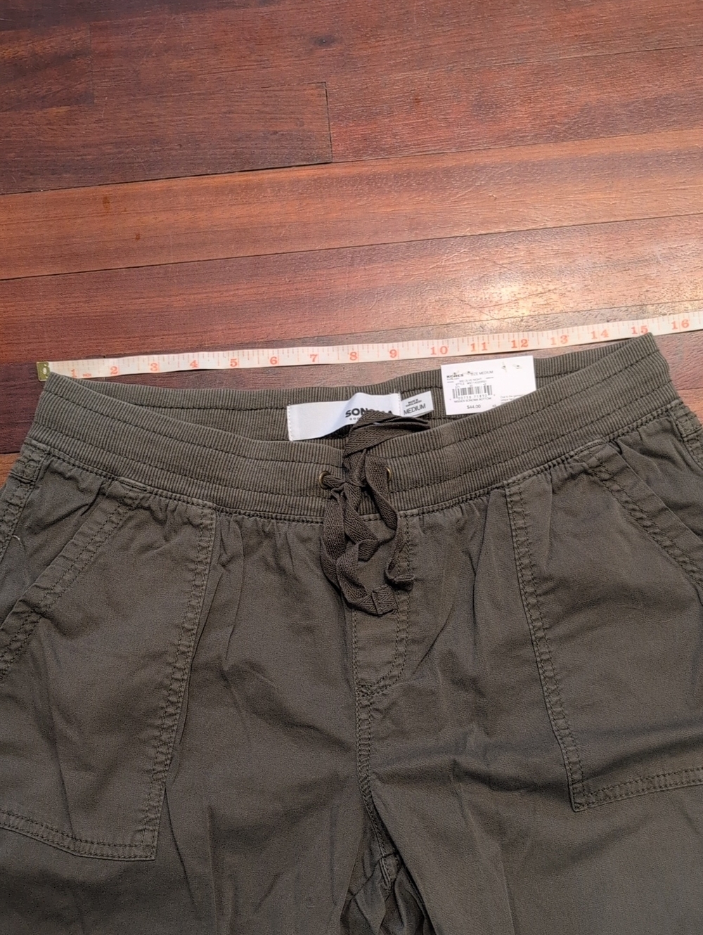 Sonoma Olive Utility Jogger Pants - Picture 4 of 9